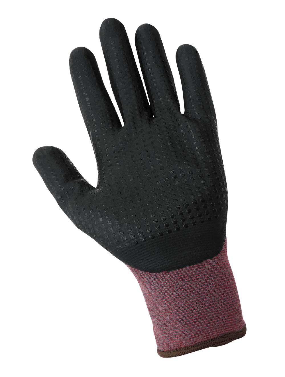 Global Glove 500NFTD Tsunami Grip® Dotted Palm Coated Gloves